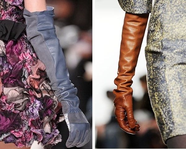 Мода на перчатки 2016