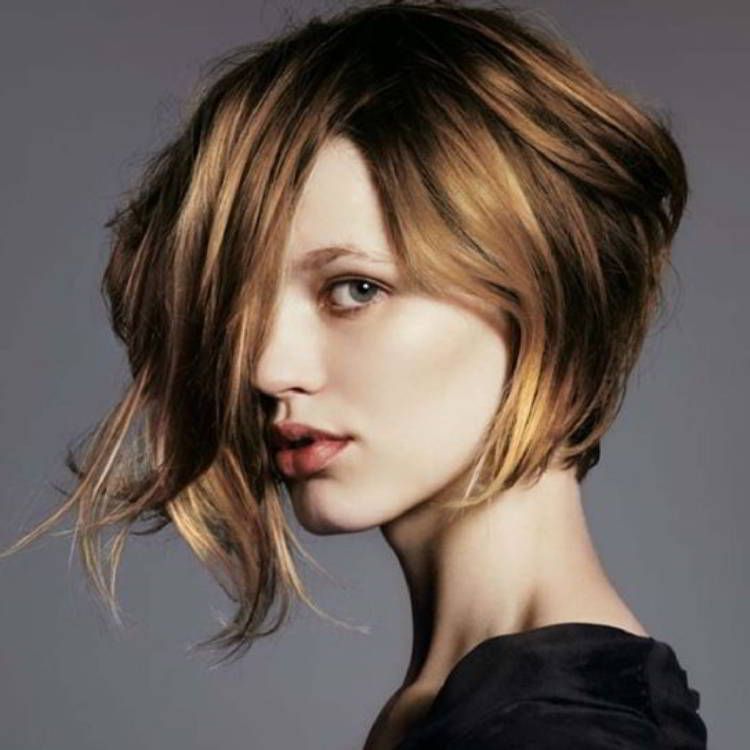 Модное окрашивание 2017 на средние волосы фото