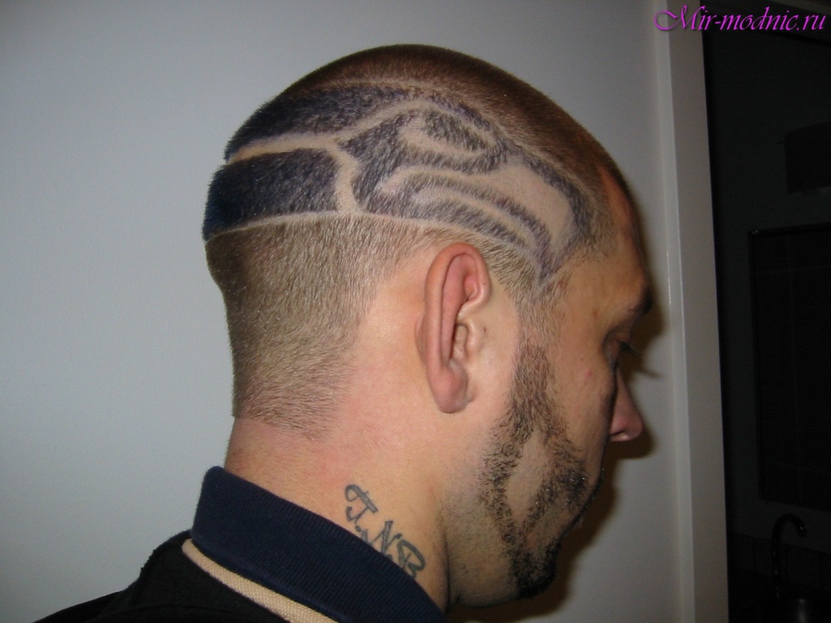 Мужские стрижки hair tattoo