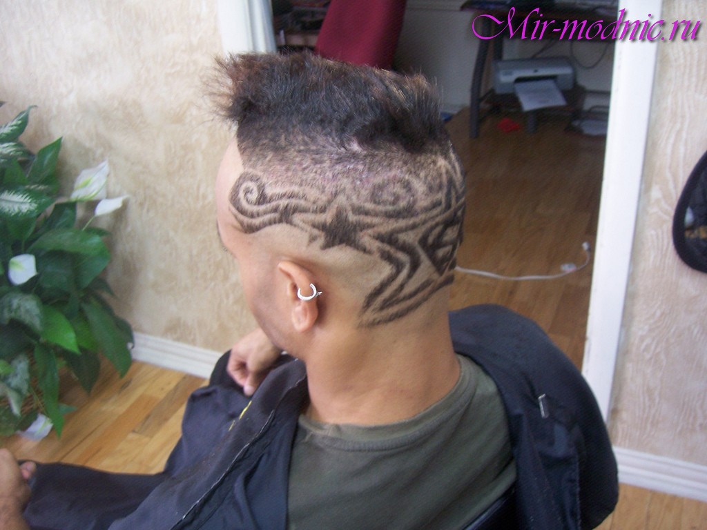Мужские стрижки hair tattoo