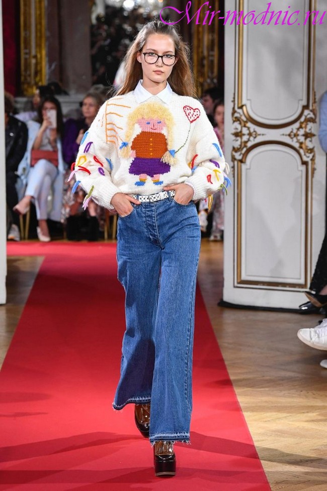 Модные джинсы 2019 новинки тренды фото женские