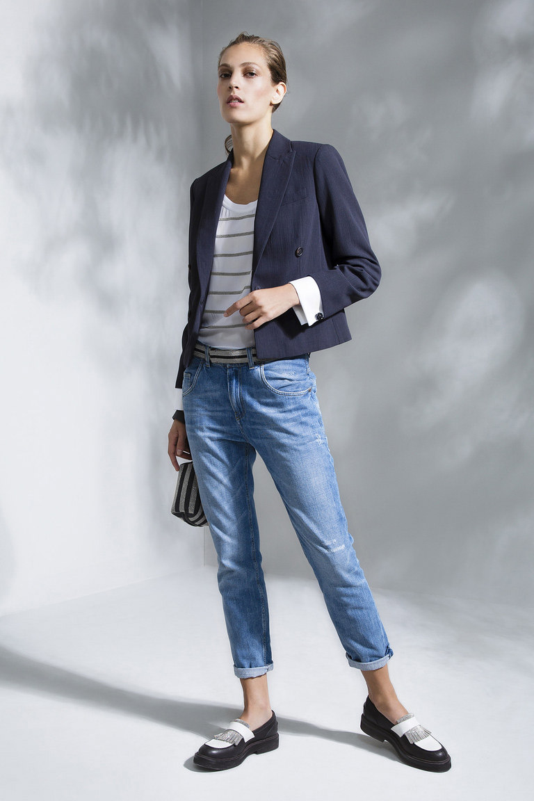 Как сейчас модно подворачивать джинсы женские фото