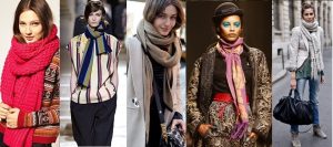 Модный шарф 2017