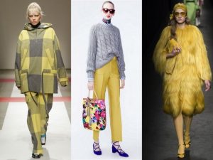 Модные цвета в одежде осень 2016 года и зима 2017